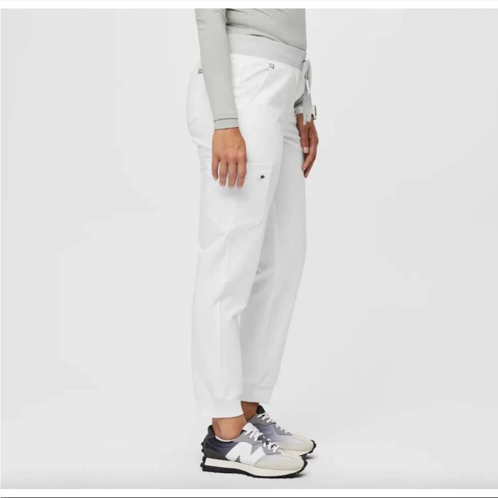 NWT Figs Optic White Zamora Joggers